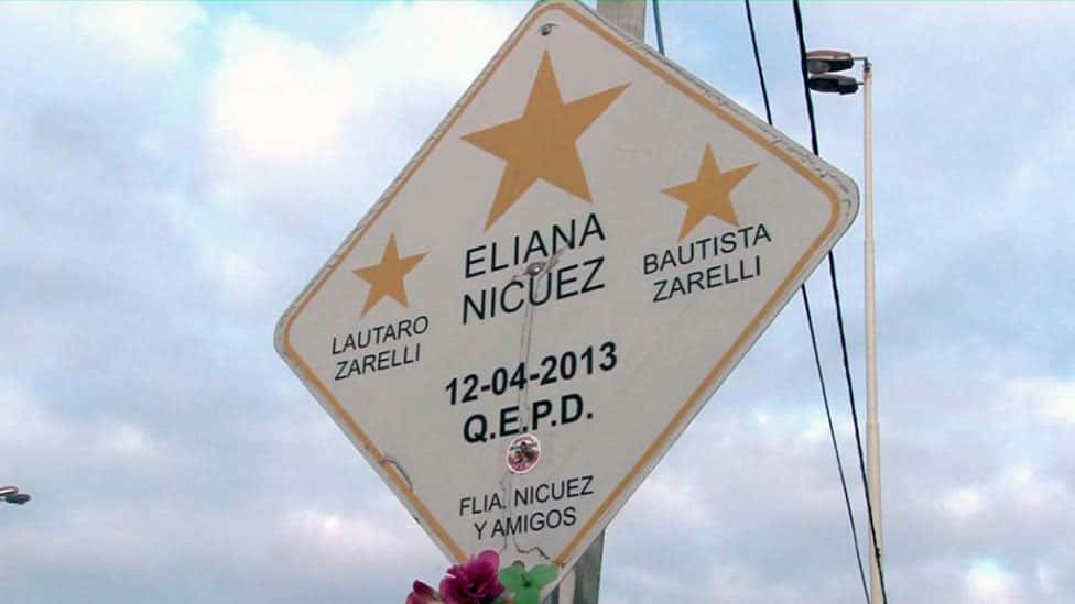 Tras la liberación de Belasco, renovaron las estrellas amarillas de Eliana Nicuez y sus hijos