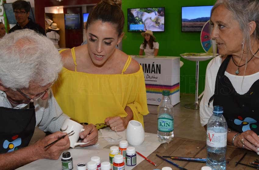 Los famosos volvieron a pintar en la Plaza de Arte de Espacio Clarín