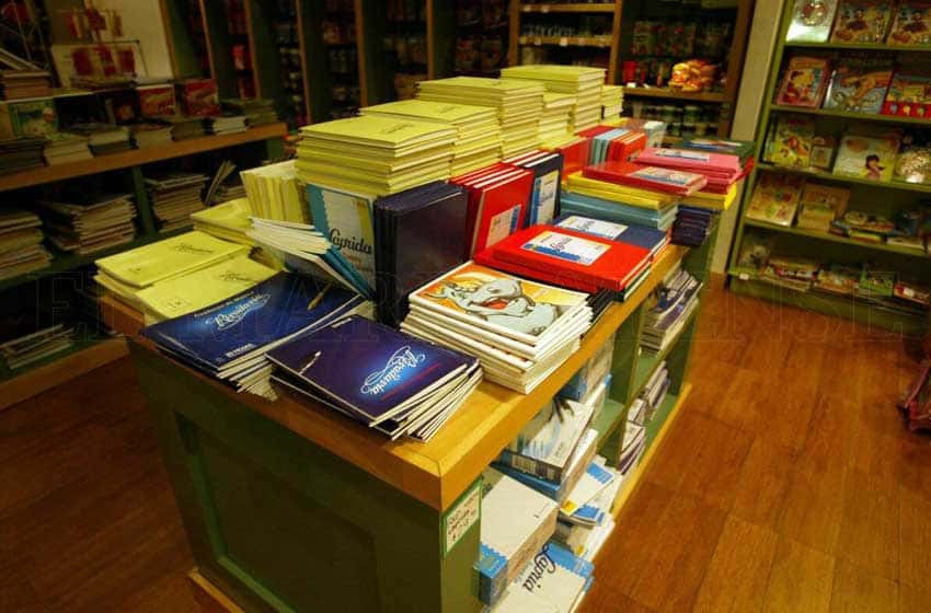 Se podrán comprar artículos de librería en 12 cuotas sin interés