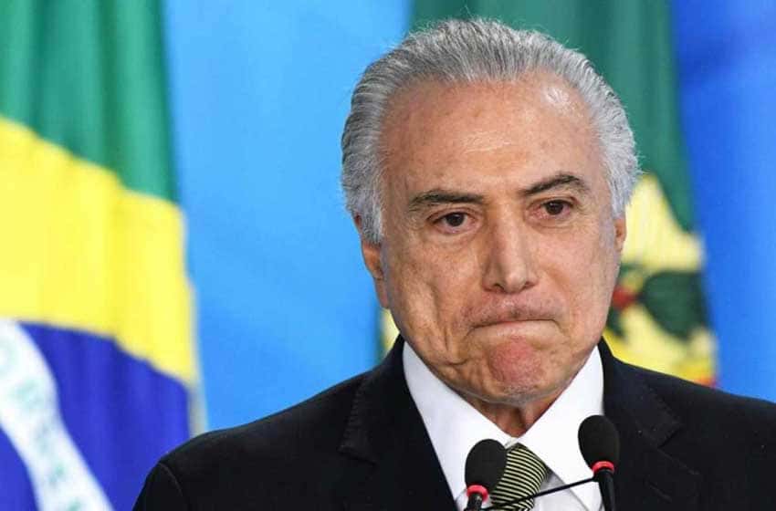 Brasil: Liberan al ex presidente Michel Temer mientras lo investigan