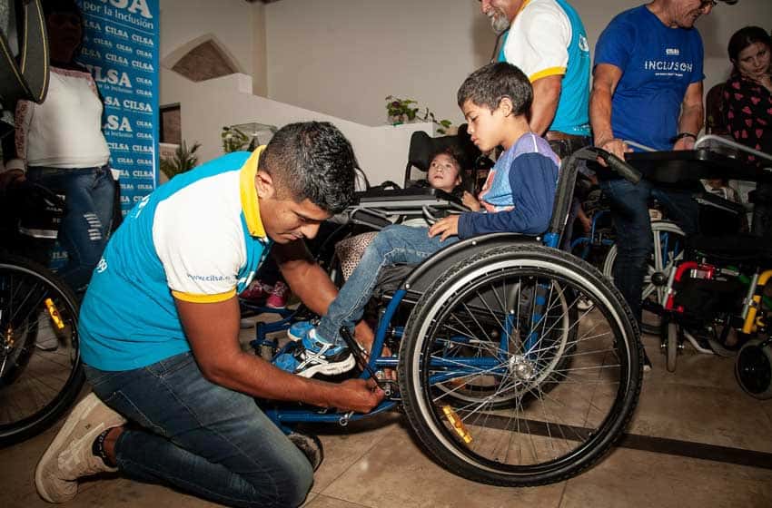 Treinta marplatenses recibirán su silla de ruedas de forma gratuita
