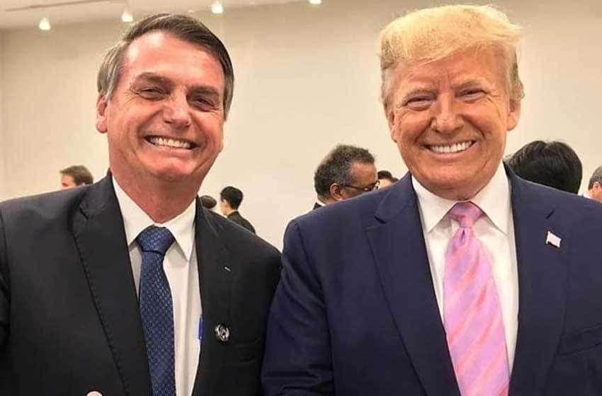 En medio de las críticas, Trump le dio a Bolsonaro su "apoyo total"