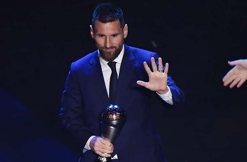 Messi, el mejor de todos por sexta vez