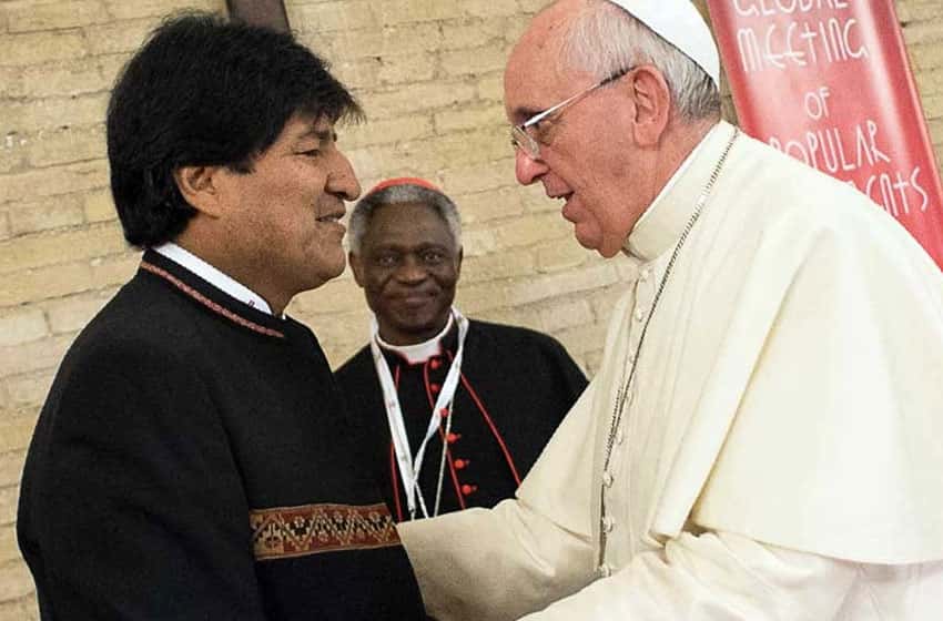 Evo Morales pidió al papa Francisco y la ONU que intercedan para "pacificar" al país