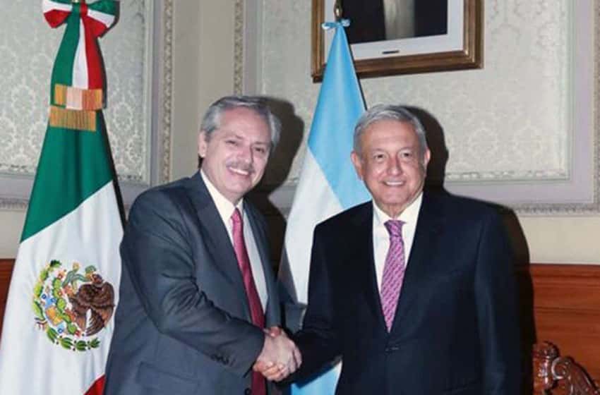 Fernández acordó profundizar las relaciones comerciales con México 