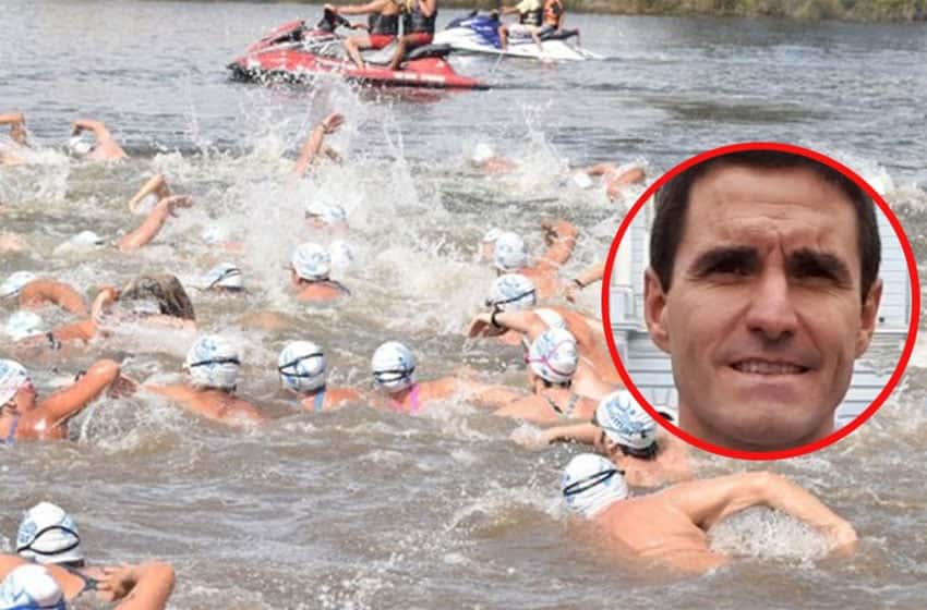 Desesperada búsqueda del nadador: "No estaban dadas las condiciones de seguridad en la competencia"