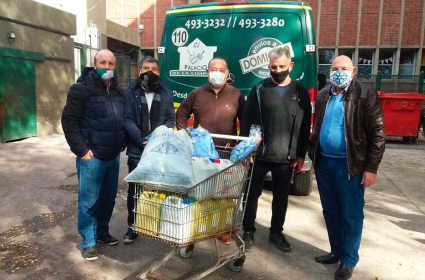 El Rotary Club de Mar del Plata Sud donó elementos de higiene para hospitales