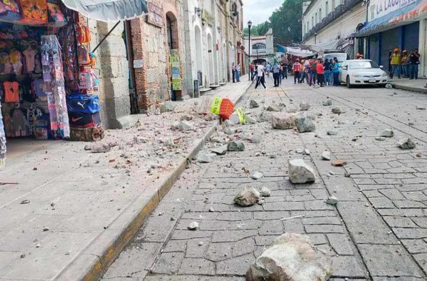 Aumentan a seis los muertos por el sismo en el estado mexicano de Oaxaca