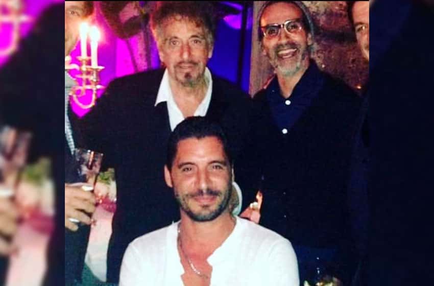 Desiderio festejo su cumpleaños junto al actor, guionista y director estadounidense Al Pacino.