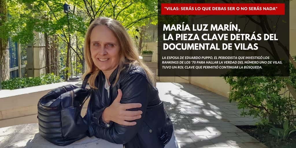 María Luz Marín, la pieza clave detrás del documental de Vilas