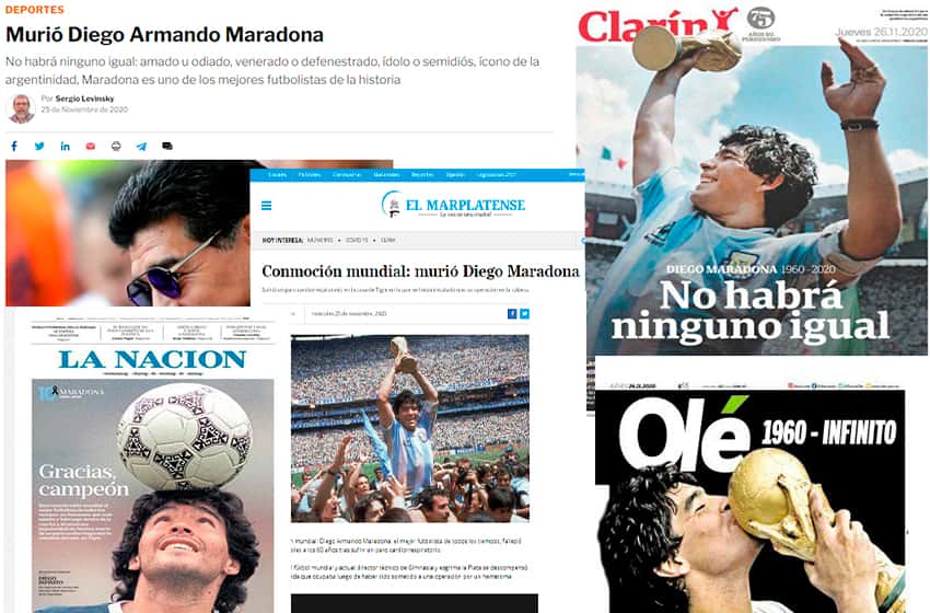 La noticia que enmudeció al país y al mundo: se cumple un año de la muerte de Maradona