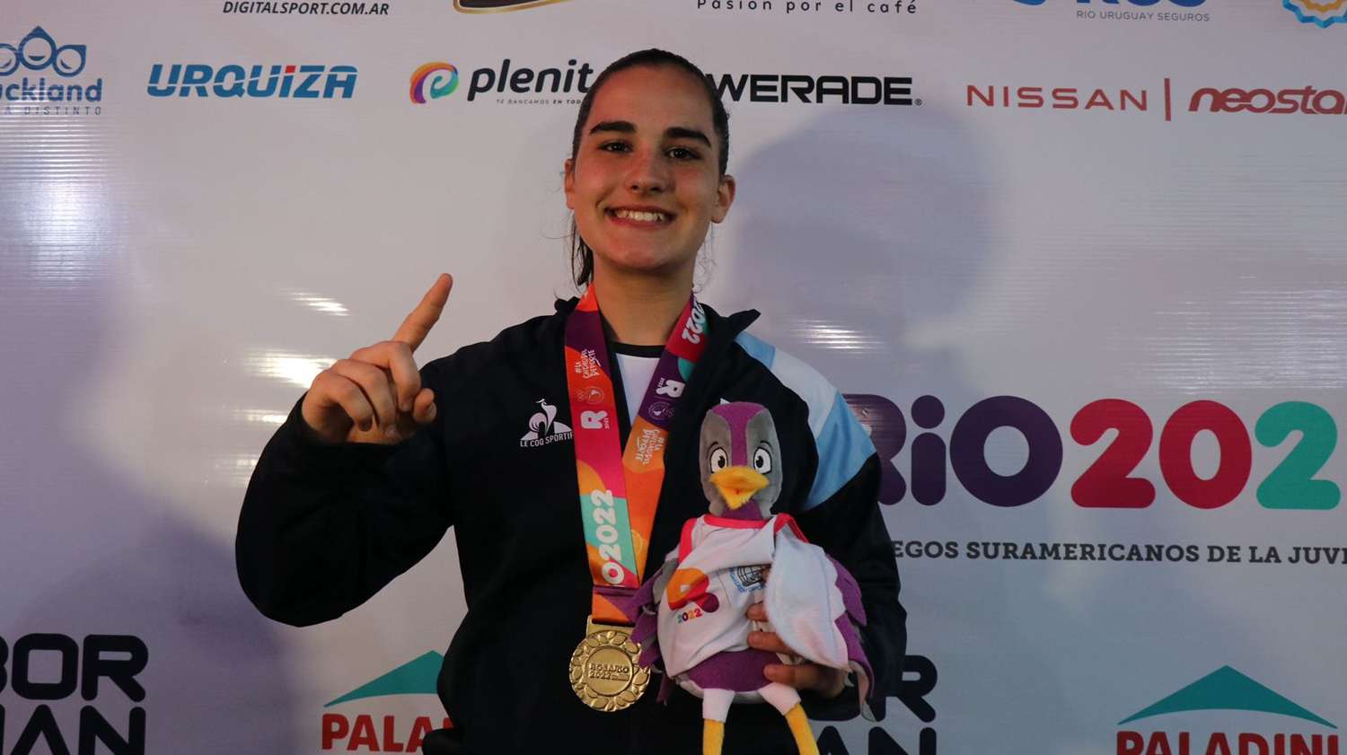 Oro para Laganá y plata para Juana Ortiz en los ODESUR de la Juventud