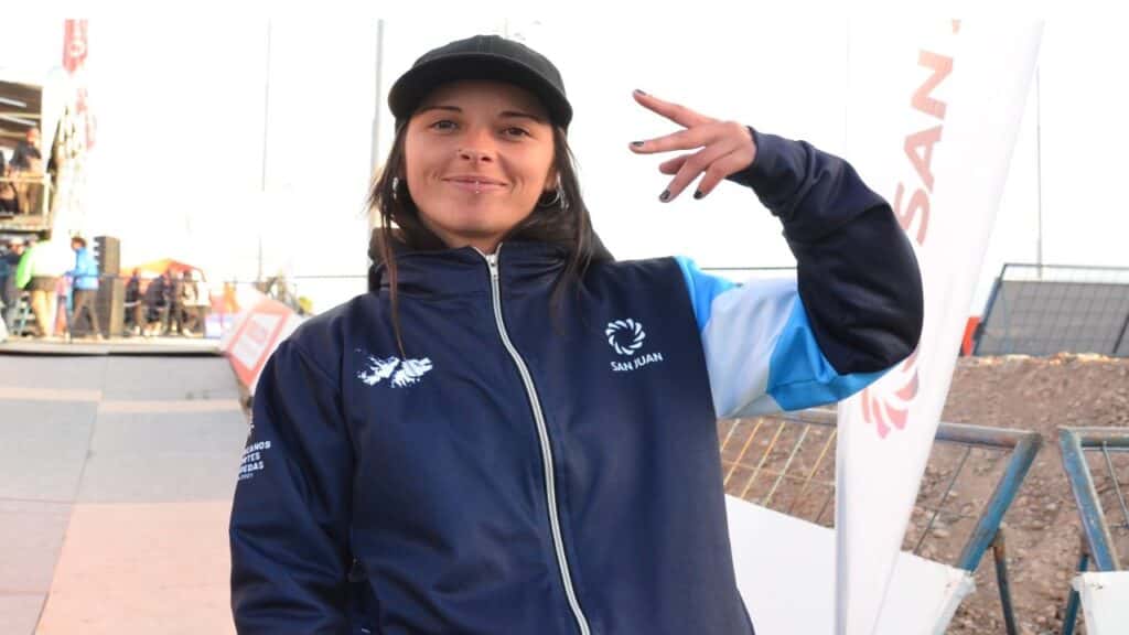 Melisa Ruiz es la primera campeona sudamericana de Skateboarding