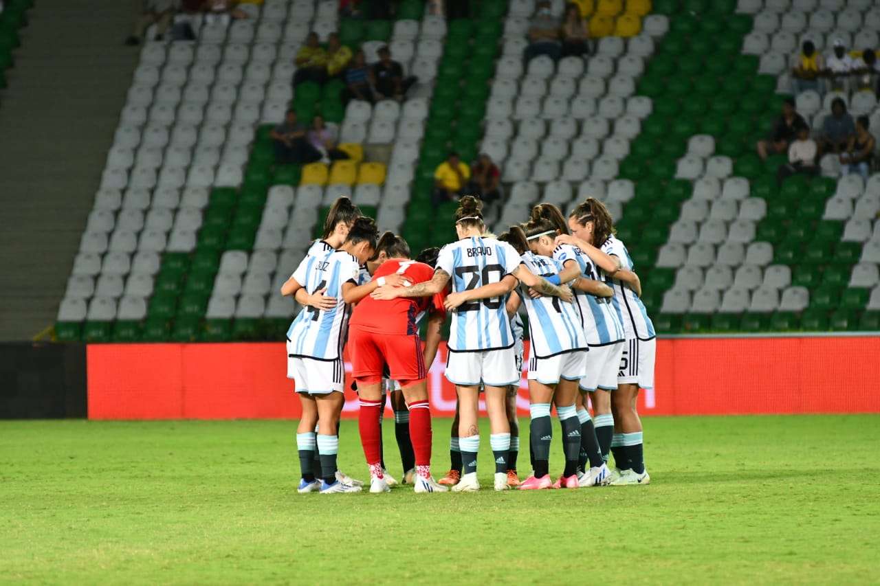 Argentina, con Marina Delgado, perdió en el debut de la Copa América