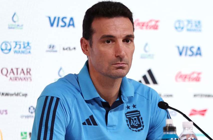 Scaloni: "Esta selección juega por todos los argentinos"