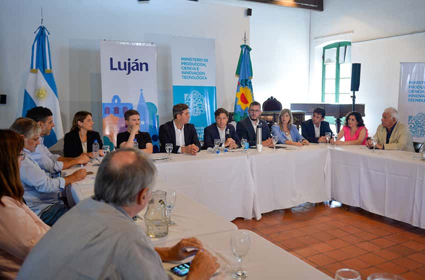 Kicillof participó del cierre del Consejo Productivo Sectorial Bonaerense