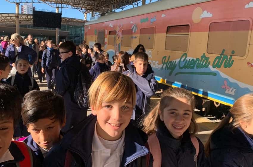 Después de 15 años, se realizó un paseo educativo en tren desde Mar del Plata
