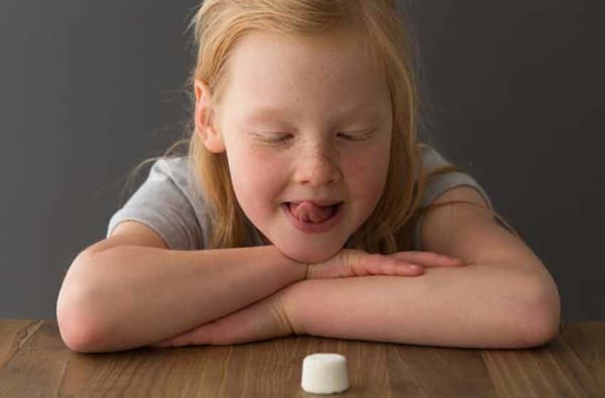 Test de la golosina: paciencia y determinación en los niños