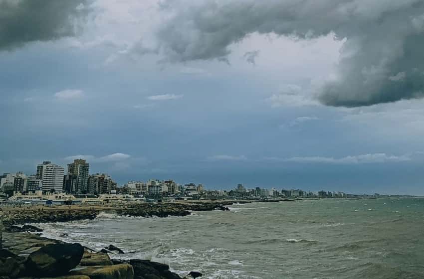 La lluvia y la inestabilidad no se van de Mar del Plata