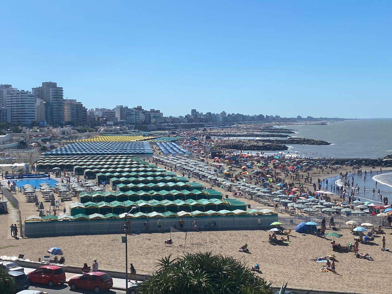 Estalló el verano en Mar del Plata