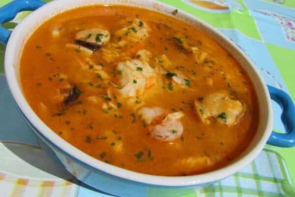 Innovando recetas: sopa de pescado