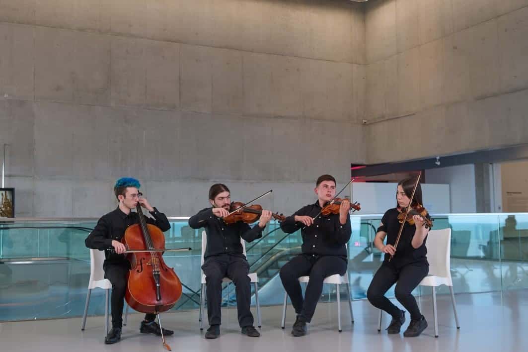 El cuarteto de cuerdas Antonio Vivaldi se presentará en el Museo MAR