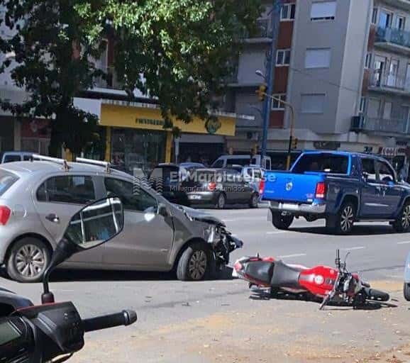 Motociclista sufrió múltiples lesiones