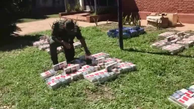 Gendarmería Nacional secuestró 1.000 paquetes de cigarrillos sin aval aduanero