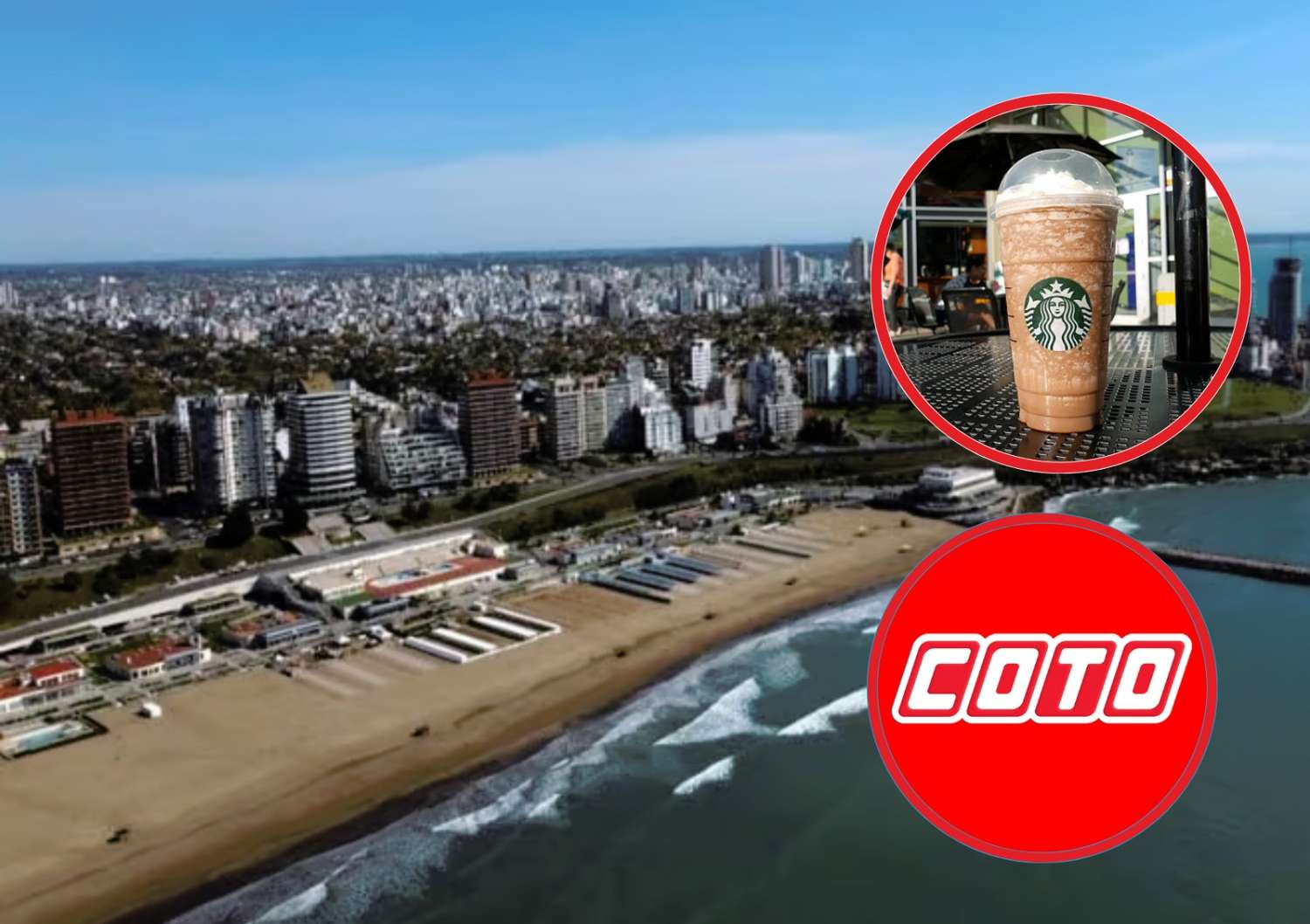 Detalles sobre la llegada de Starbucks y Coto a Mar del Plata