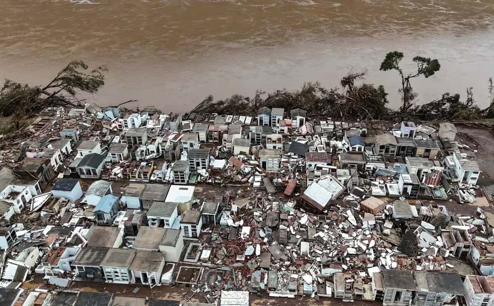 Inundaciones en Brasil: 144 muertos y más de dos millones de afectados