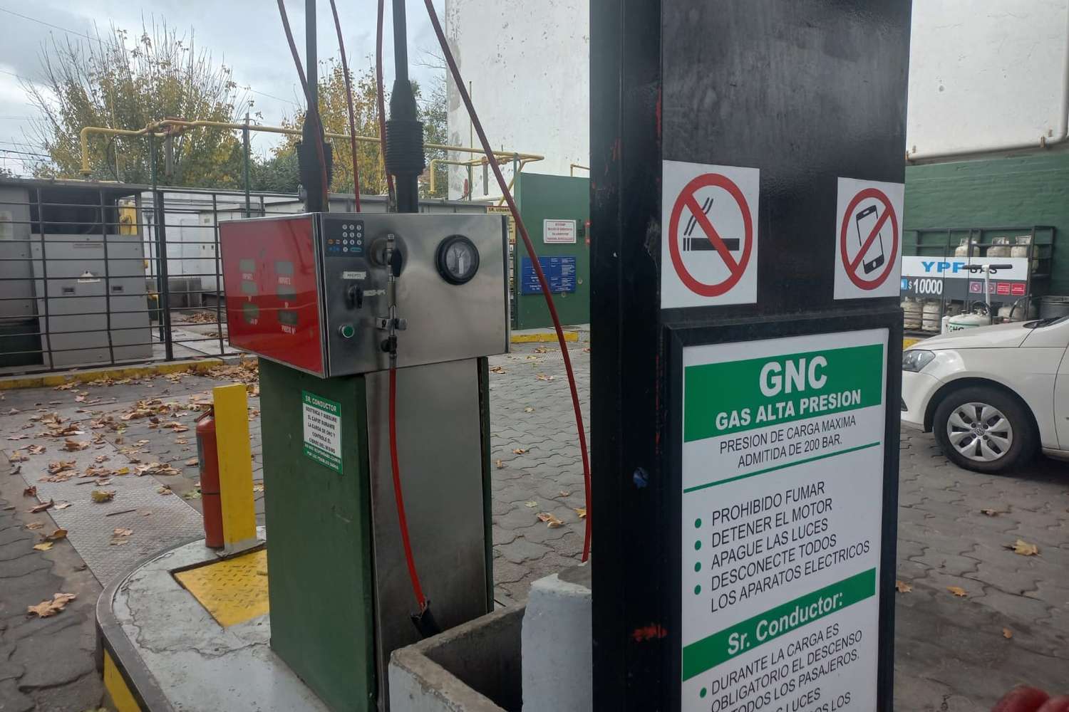 Rige un nuevo corte del suministro de gas para las estaciones de servicio de GNC