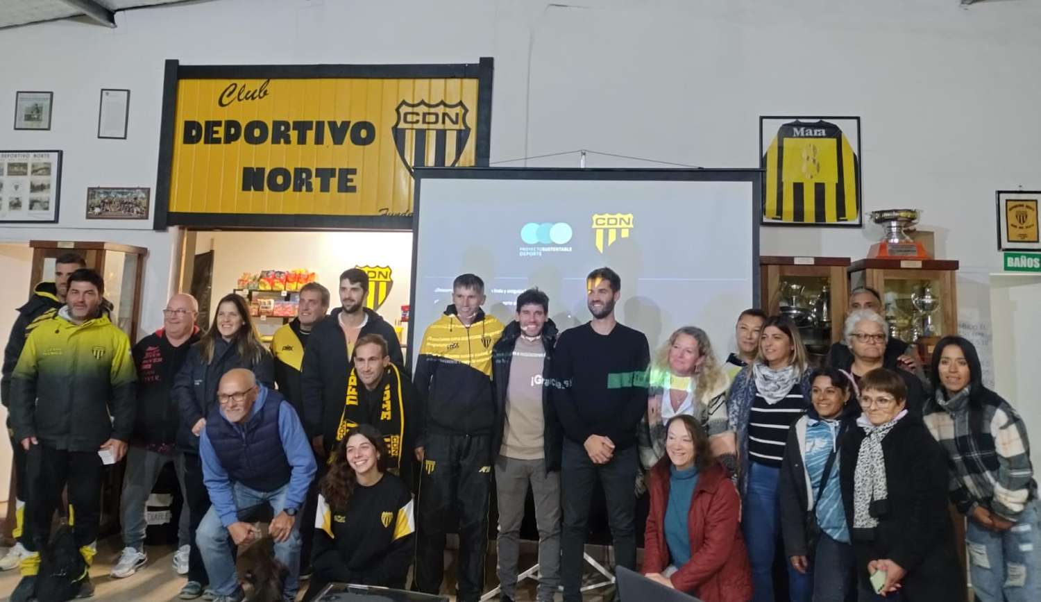 Deportivo Norte realizó una jornada de capacitación en gestión deportiva sustentable