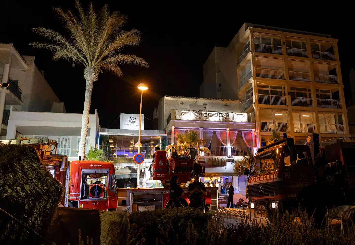 Se derrumbó el techo de un restaurante en Mallorca: 4 muertos y más de 20 heridos