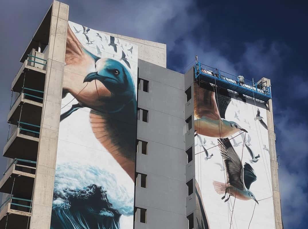 ¿Cómo se hizo Mensajeras?, el mural marplatense reconocido como el mejor del mundo