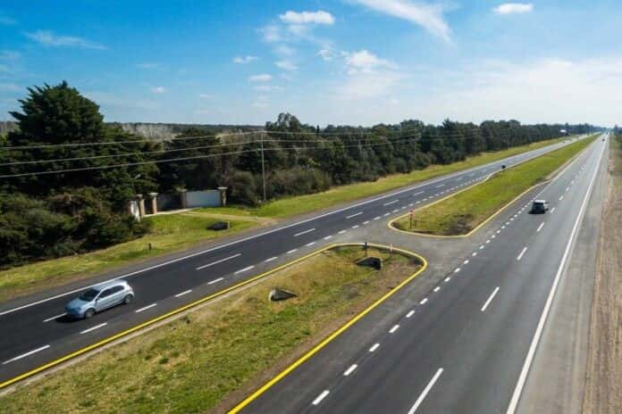Durante tres meses reducirán carriles en la Autovía 2 a la altura de Samborombón