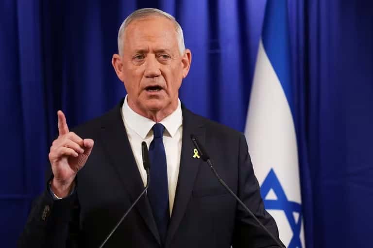 Por diferencias con Netanyahu, renunció el ministro del Gabinete de Guerra de Israel