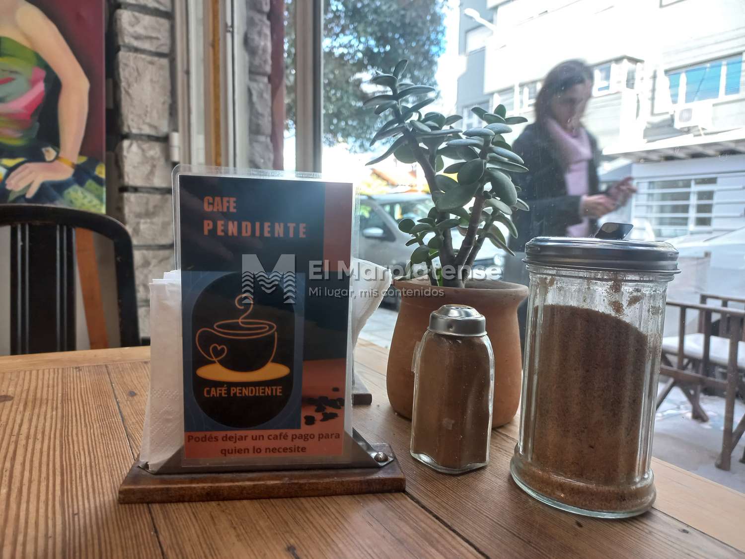 Café Pendiente, una propuesta solidaria para un invierno frío