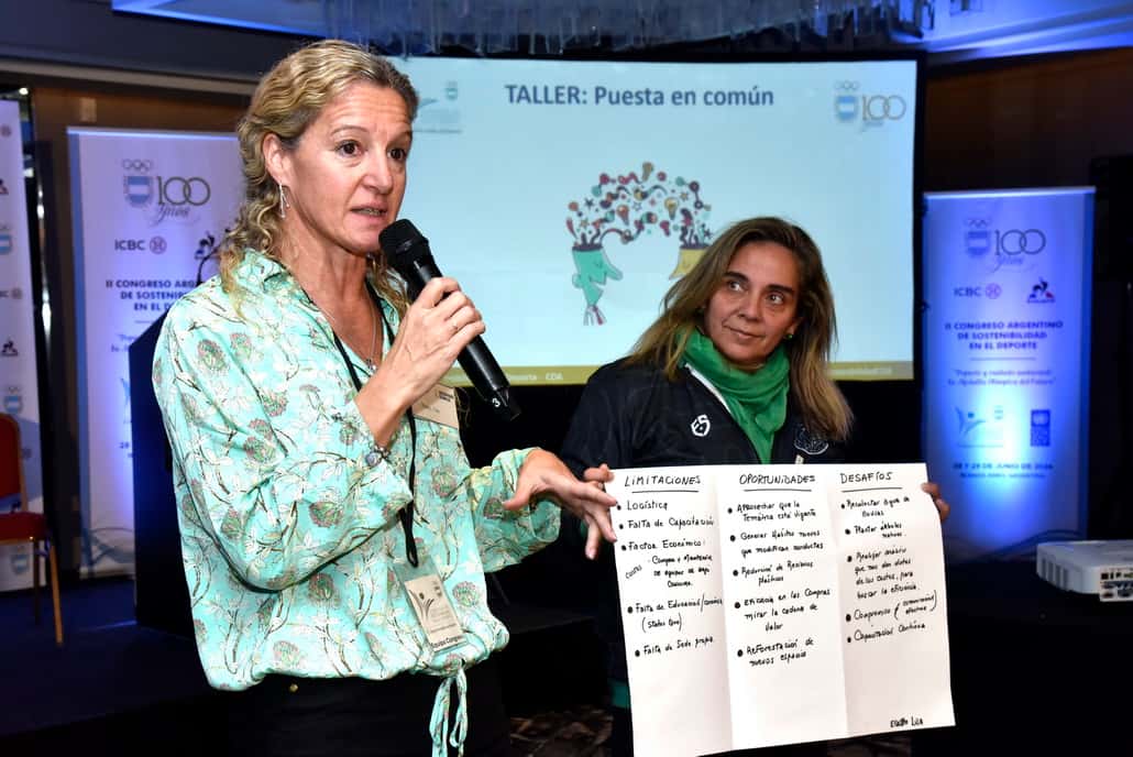 Lila Pintos - Congreso Argentino de Sostenibilidad en el Deporte