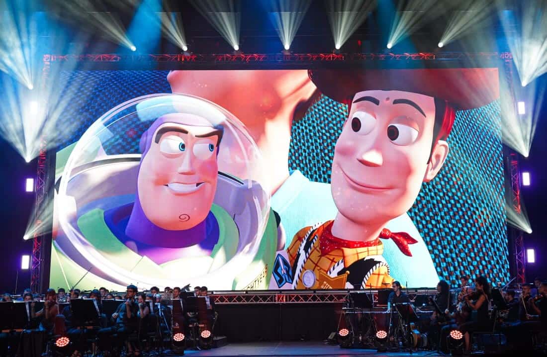 “Pixar en concierto” llega por primera vez a Mar del Plata