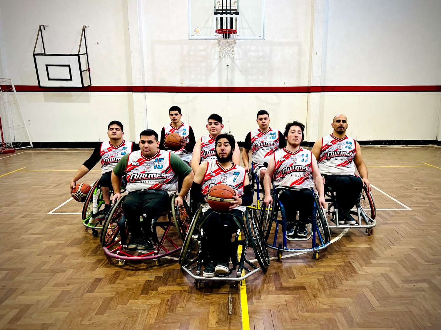 Quilmes presenta su equipo de básquet adaptado