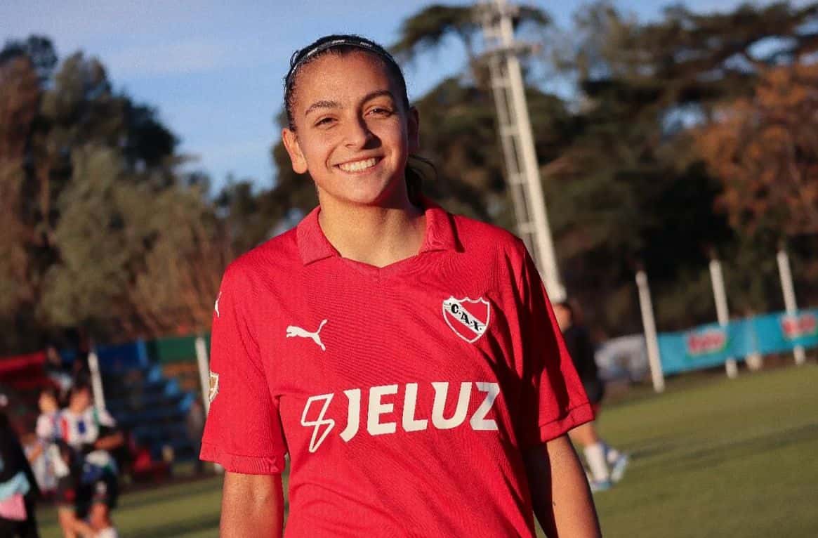 Camila Ochoa, de Cadetes a debutar en la Primera de Independiente