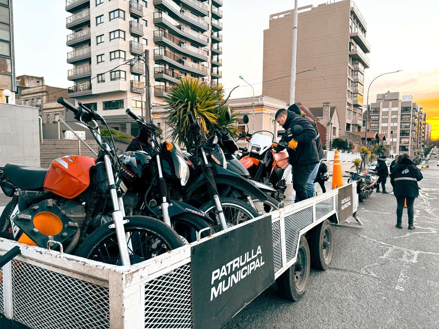 Secuestraron casi 100 motos durante la última semana en Mar del Plata