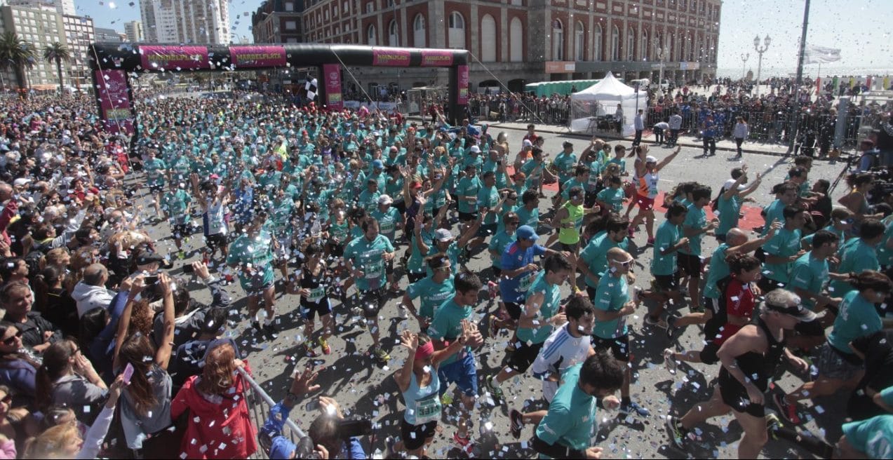 Más de 6 mil corredores le dan vida al Maratón marplatense
