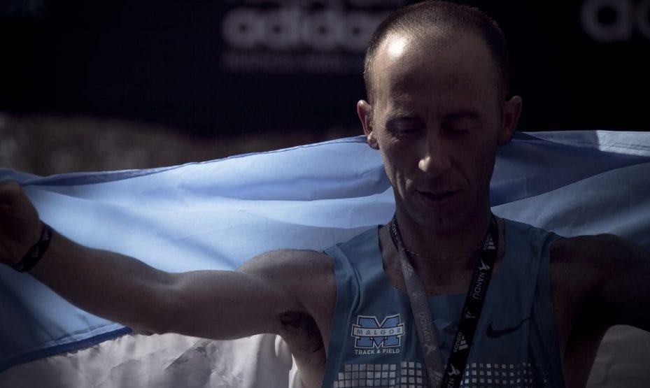 Mastromarino corrió el Maratón de su vida