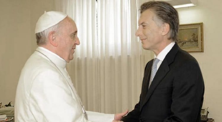 El Papa recibirá a Macri el 15 de octubre
