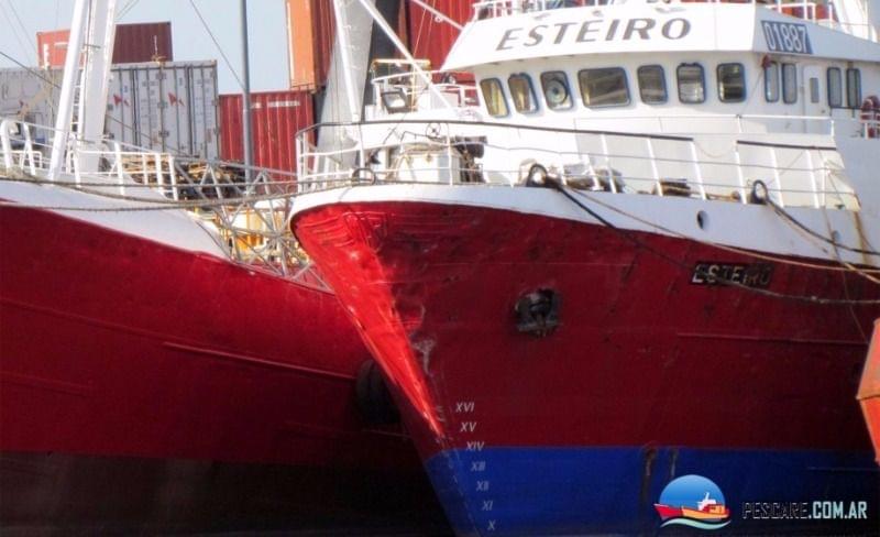 Se incendió el buque “Esteiro”: tripulantes rescatados y a salvo