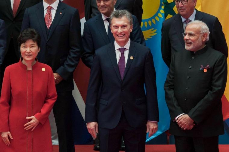 Macri participó de la apertura del G-20