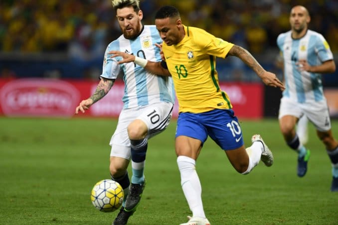 Argentina sufrió una dura goleada ante Brasil