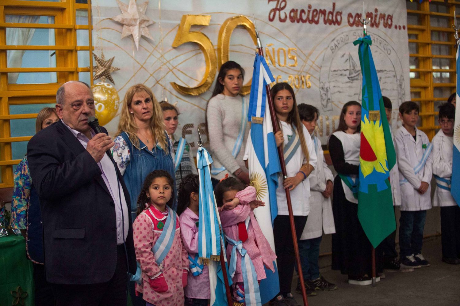 Celebraron el 50° aniversario de la Escuela Municipal 5