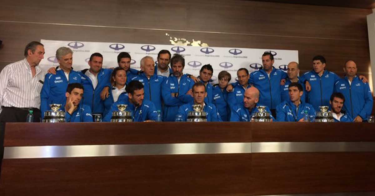 Los campeones de la Davis en Argentina: "Nos sentimos orgullosos"